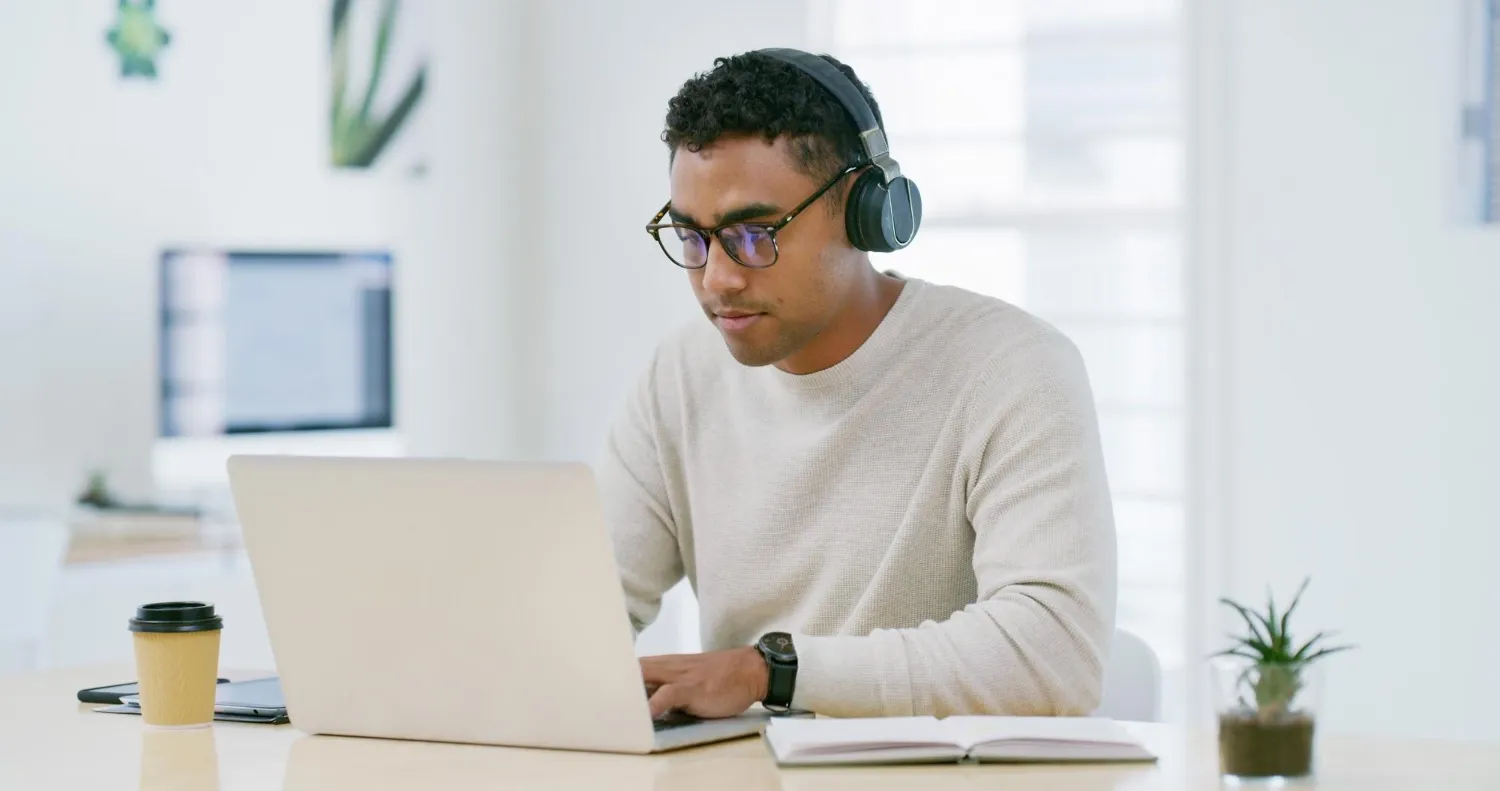 Expert leading a live accredited webinar for professionals